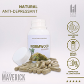 Wormwood - 90 Capsules | Multi-Purpose Healer and Anti-Depressant